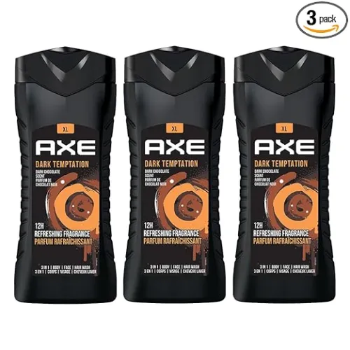 Image of AXE Dark Temptation 3-in-1 Body, Face & Hair Wash|