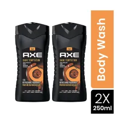 Axe Dark Temptation Shower Gel, 250 ml (Pack of 2)