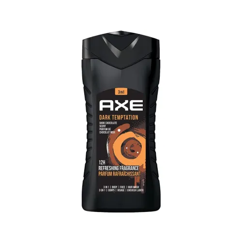 Image of AXE Dark Temptation 3-in-1 Body, Face & Hair Wash for Men 250ml