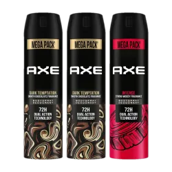 AXE Dark Temptation Intense Deodorant 3-Pack