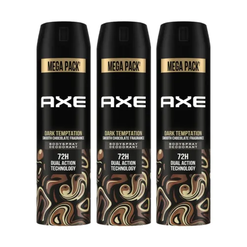 Image of Axe Dark Temptation Long Lasting Deodorant Body spray 215 ml 