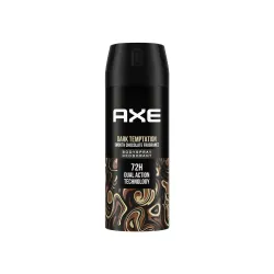 Axe Dark Temptation Long Lasting Deodorant Bodyspray for Men 150 ml
