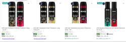 AXE Deodorant Spray at minimum 70% Discount