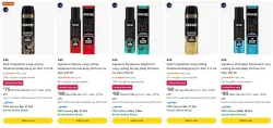 Axe Deodorant starting at ₹75