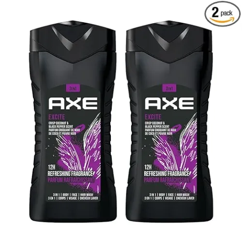 Image of AXE Excite 3-in-1 Body, Face & Hair Wash