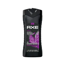 Axe Excite 3 In 1 Body, Face & Hair Wash For Men, Long-Lasting Refreshing Crisp Coconut & Black Pepper Fragrance For Upt
