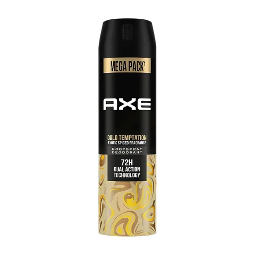 Image of Axe Gold Temptation Long Lasting Deodorant Bodyspray for Men 215 ml