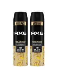 AXE Gold Temptation Deodorant Body Spray (215ml * pack of 2)
