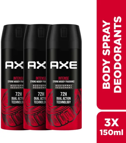 Image of AXE Intense Body Spray - For Men (450 ml, Pack of 3)