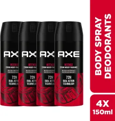 AXE intense Men Body Spray 150ml*4