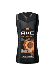 AXE Men Dark Temptation 3-In-1 Face, Hair & Body Wash - 250ml