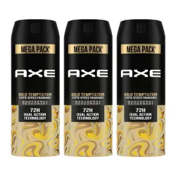 AXE Men Set of 3 Long Lasting Deodorant Bodyspray - 215 ml each