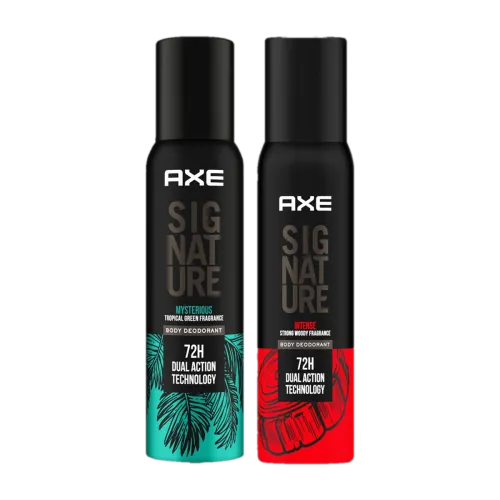 Image of AXE Mysterious & Intense Deodorant Pack of 2, 400ml