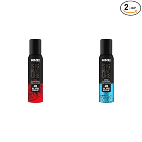 Image of AXE Signature Body Perfume Intense and Champion 154ml Spray Combo