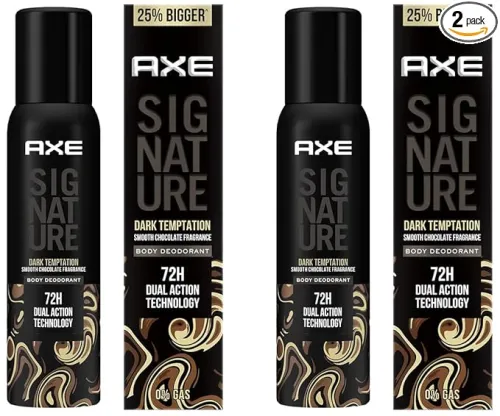 Image of Axe Signature Dark Temptation No Gas Deodorant 154ml (Pack of 2)