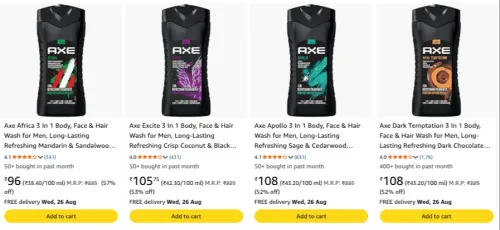 Image of AXE Signature Fragrance Starting ₹96 