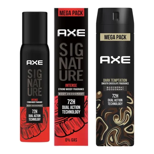 Image of AXE Signature Intense Long Lasting No Gas Body Spray Deodorant For Men 200 Ml