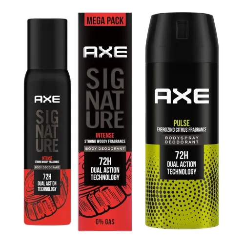 Image of AXE Signature Intense Long Lasting No Gas Body Aerosol Deodorant For Men 200 Ml