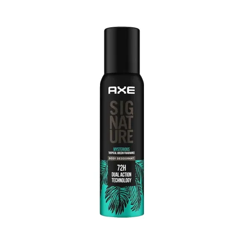 Image of AXE Signature Mysterious No Gas Deodorant Bodyspray For Men 154 Ml, Tropical Green
