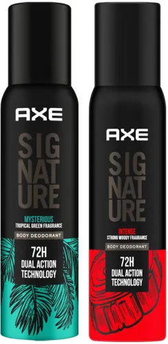 Image of AXE Signature No Gas Body Perfume for Men 400ml ×2