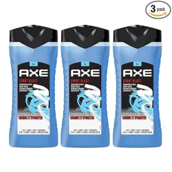 AXE Sport Blast 3-in-1 Body, Face & Hair Wash, Po3, 400ML