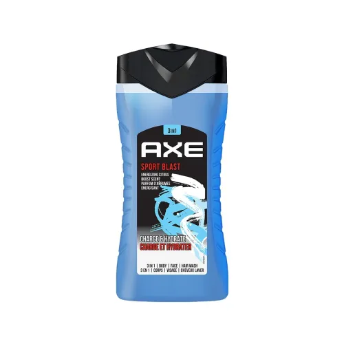 Image of Axe Sports Blast 3 In 1 Body, Face & Hair Wash for Men