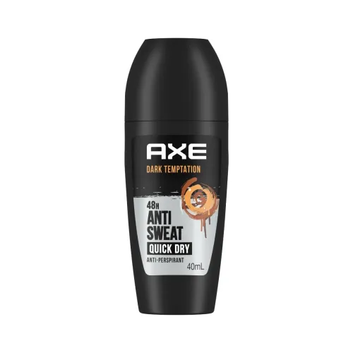 Image of AXE Dark Temptation | Anti-Perspirant Roll On for Men | 48H Anti-Sweat Protection | Quick Dry | 40 ML