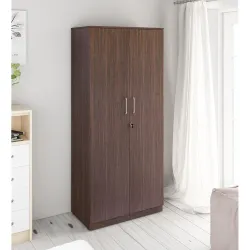 Axel 2-Door Engineered Wood Wardrobe with Water & Scratch Resistant