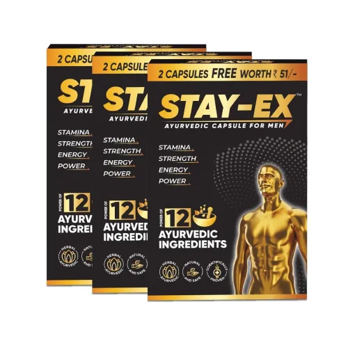 Image of Ayurvedic Capsules for Men 36 Capsules