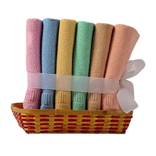 Image of Ayus Cotton Hand Towel 450 GSM, Multicolor, So6