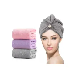 AYUS Microfiber Hair Towel Wrap * Set of 2