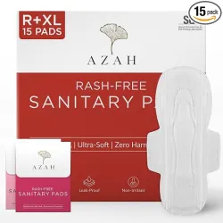 AZAH Sanitary Pads 15 Count