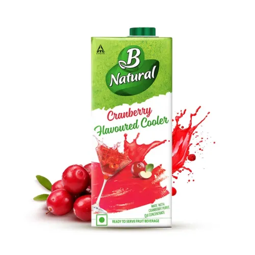 Image of B Natural Cranberry Flavoured Cooler, 1L