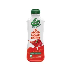 B Natural Cranberry Juice (No Added Sugar), 750ml