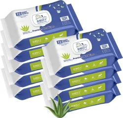 BabiFy Extra Soft Premium Baby Wipes With Aloe Vera, Po9