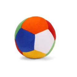 Babique Plush Soft Animal Rattle Ball Toy (10 cm)