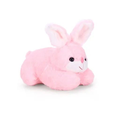 Image of Babique Rabbit Plush Soft Toy (Pink, 26 cm)