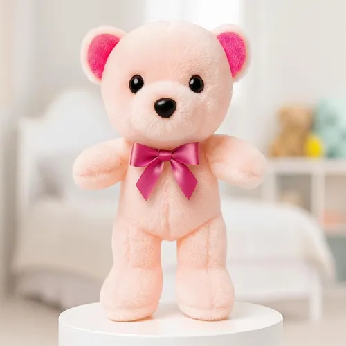 Image of Babique Standing Teddy Bear Stuffed Plush Animal Soft Toys | Teddy Bear | Ideal for Birthdays & Special Occasions Girls/