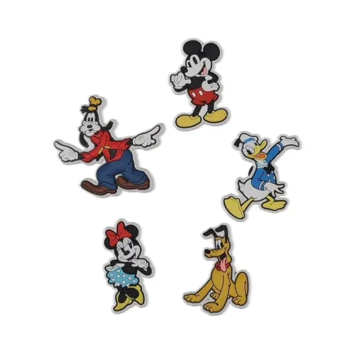 Image of BABOLE PACK OF 5 DINOSAUR CROC SHOE CHARMS
