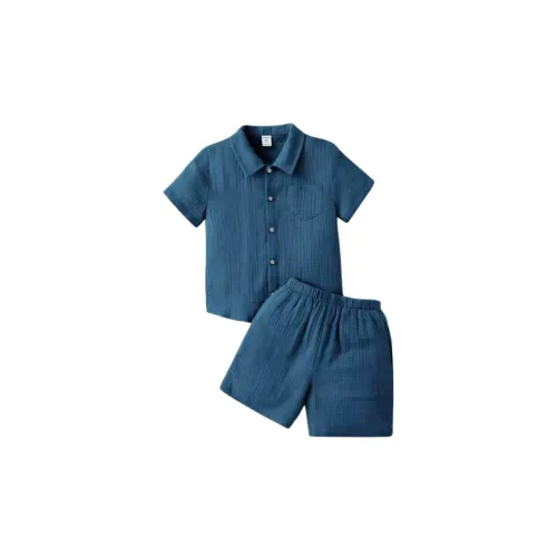 Image of Baby Boy Cotton Blend Co-ord Set – Comfortable & Fashionable