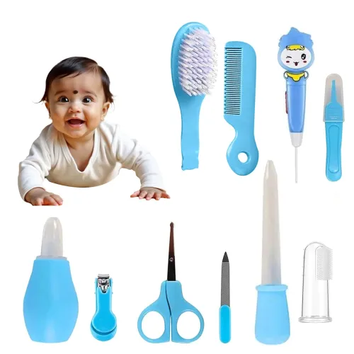 Image of Baby Care 10-in-1 Grooming & Health Kit for Newborns