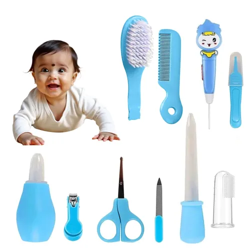 Image of Baby Care Kit – 10-in-1 Newborn Grooming & Health Baby Set 