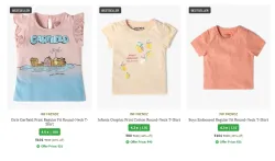 Baby clothing starting at ₹101
