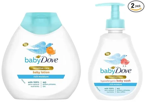 Image of Baby Dove Hair to Toe Wash & Lotion Combo 200 ml Each