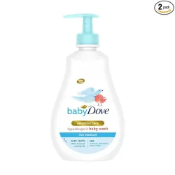 Baby Dove Rich Moisture Hair-to-Toe Baby Wash, Tear-Free, 400ml