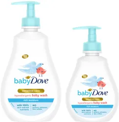 Baby Dove Rich Moisture Baby Wash 600ml