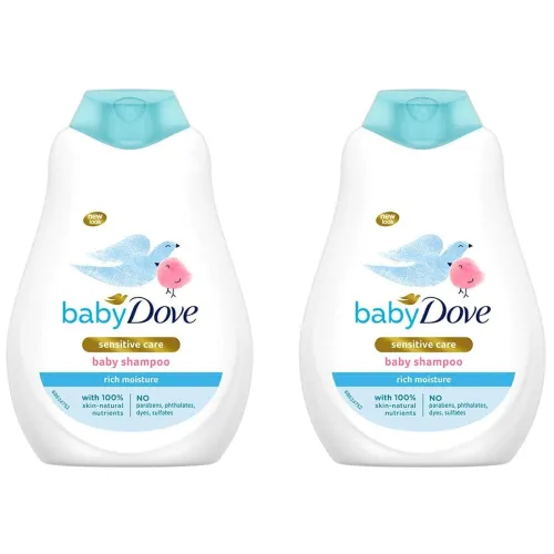 Image of Baby Dove Rich Moisture Baby Shampoo 400ml Pack-2