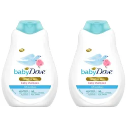 Baby Dove Rich Moisture Baby Shampoo 400ml Pack-2