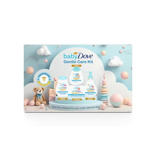 Image of Baby Dove Rich Moisture Baby Care Gift Set, 4 Items 
