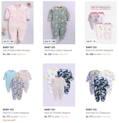 Baby Go Sleepsuit @ Starting ₹139